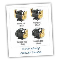 Turbo Range Shower Pumps